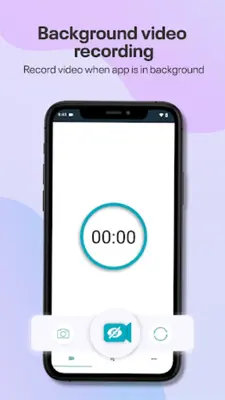 Background Video Recorder android App screenshot 7